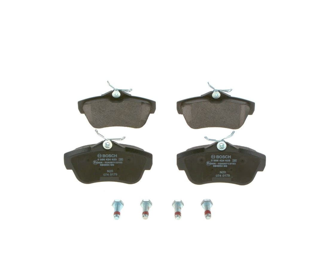 set placute frana,frana disc BOSCH 0 986 424 625