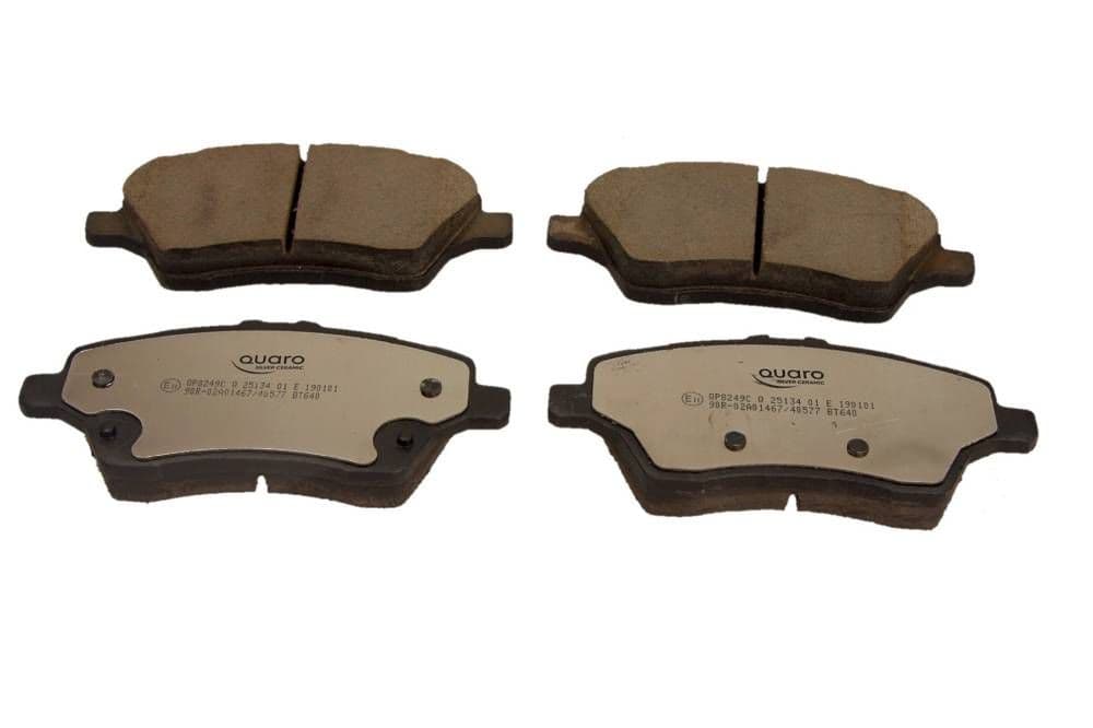 set placute frana,frana disc QUARO SILVER CERAMIC QP8249C