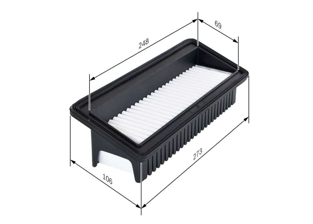Filtru aer BOSCH F 026 400 128