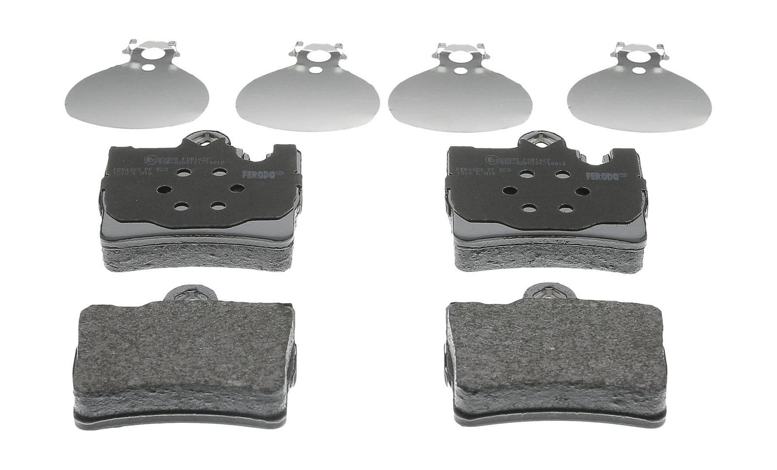 set placute frana,frana disc FERODO PREMIER ECO FRICTION FDB1427