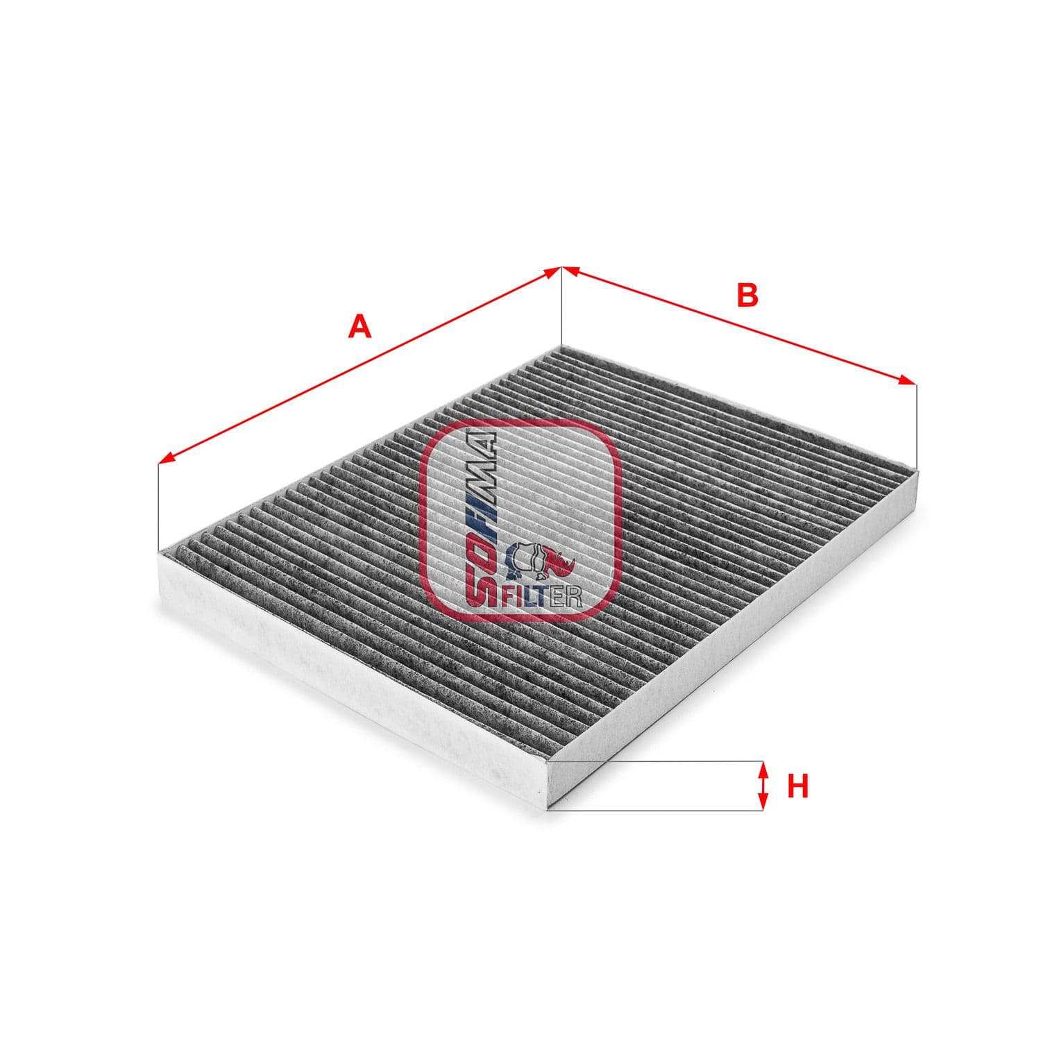 Filtru, aer habitaclu SOFIMA S 4112 CA