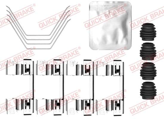 Set accesorii, placute frana QUICK BRAKE 109-0146