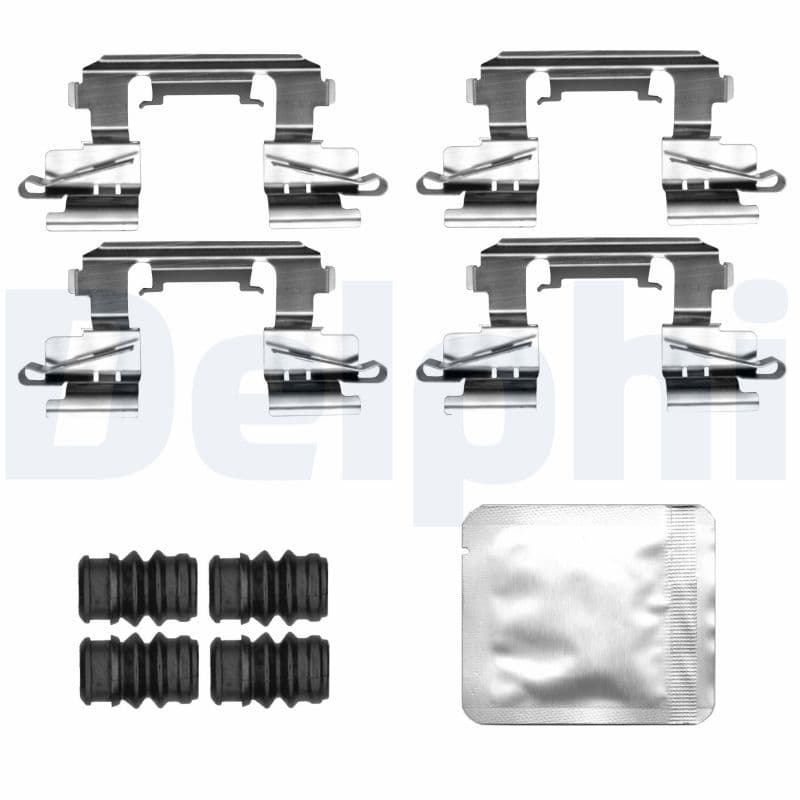 Set accesorii, placute frana DELPHI LX0855