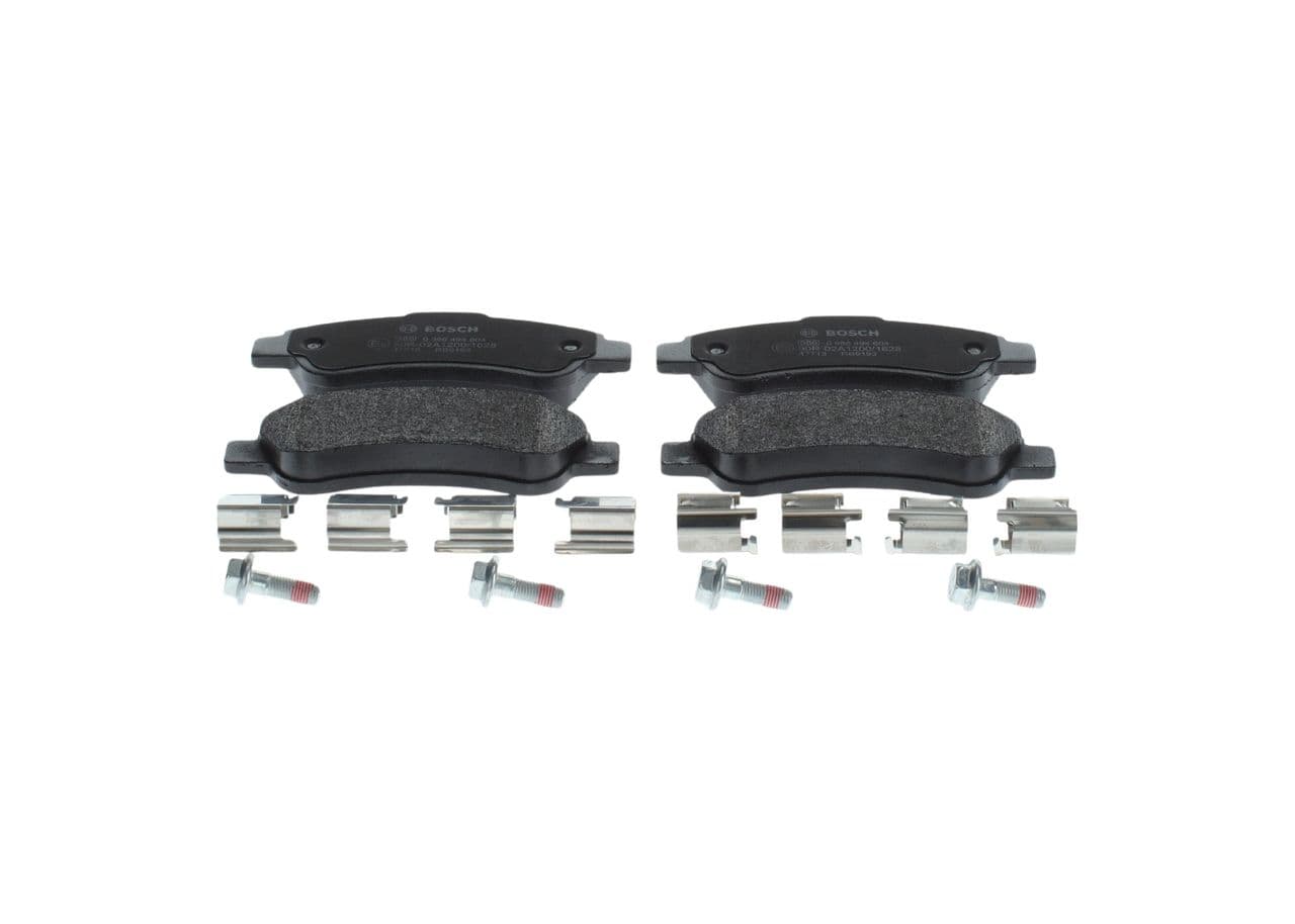 set placute frana,frana disc BOSCH 0 986 494 604