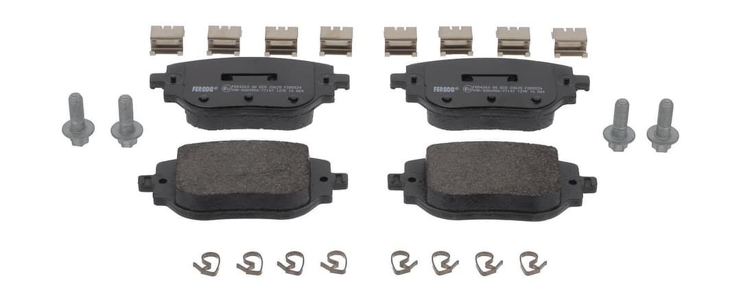 set placute frana,frana disc FERODO PREMIER ECO FRICTION FDB5524