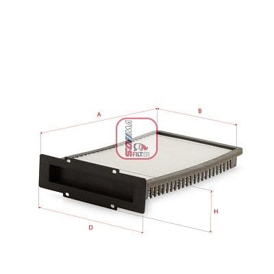 Filtru, aer habitaclu SOFIMA S 3621 C