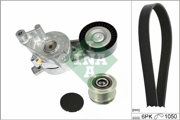 Set curea transmisie cu caneluri Schaeffler INA 529 0468 20