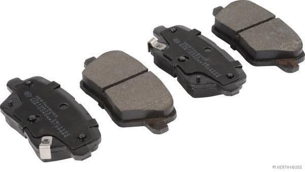 set placute frana,frana disc HERTH+BUSS JAKOPARTS J3610533