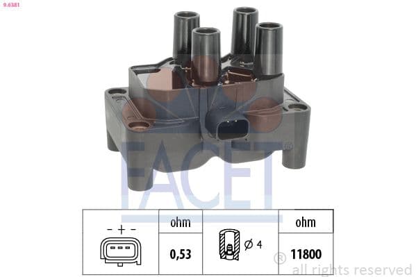 bobina de inductie FACET 9.6381