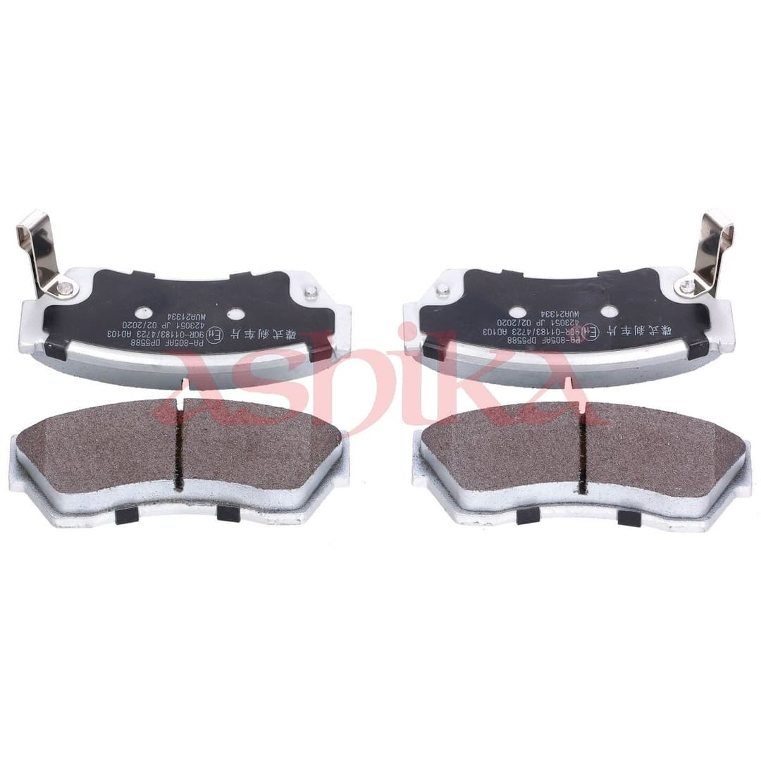 set placute frana,frana disc ASHIKA 50-08-805