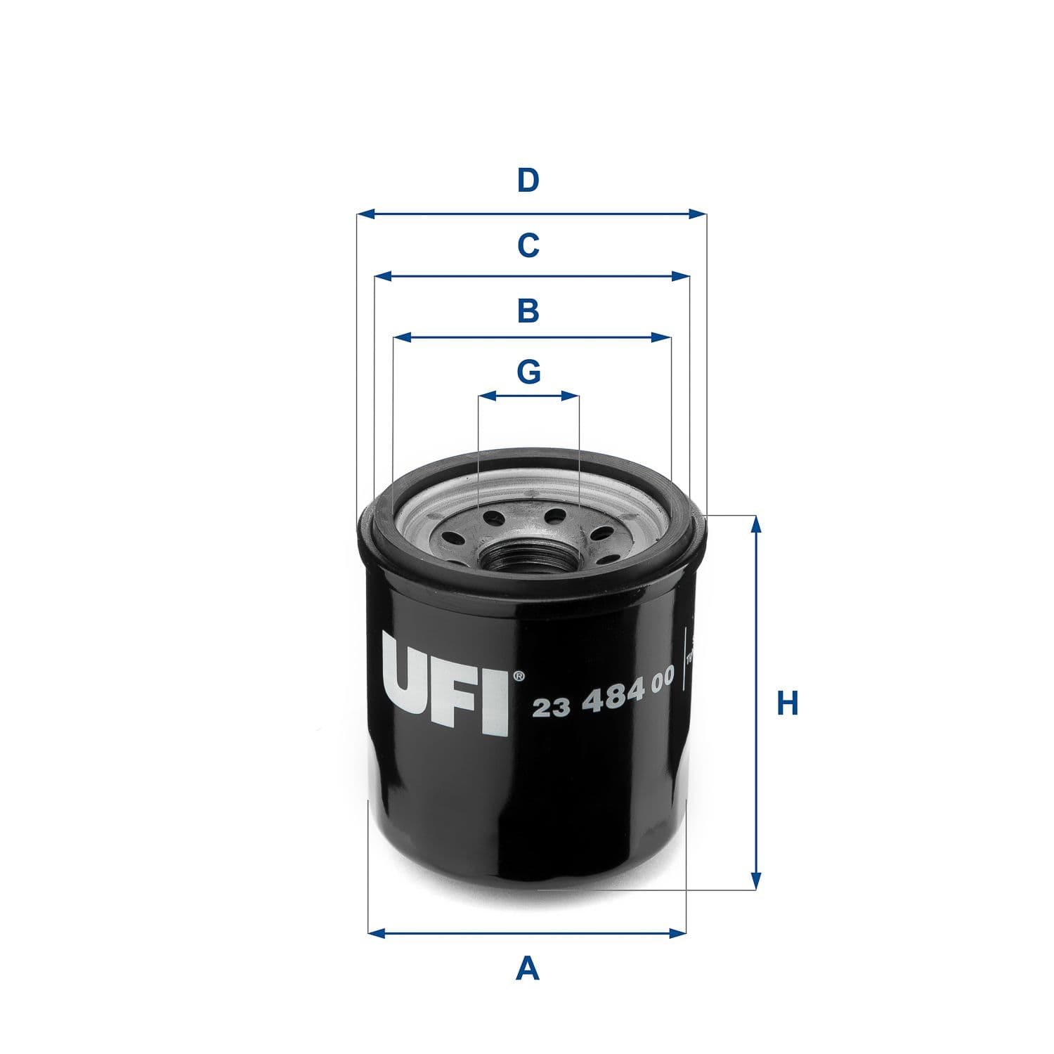 Filtru ulei UFI 23.484.00