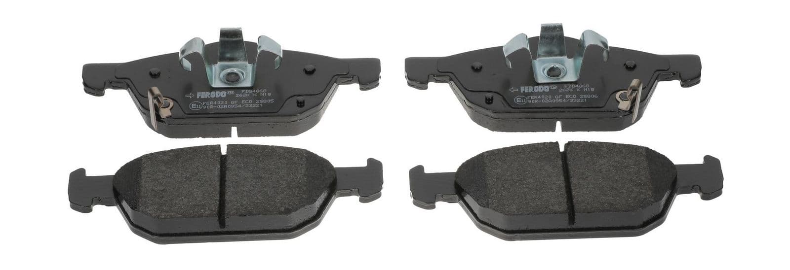 set placute frana,frana disc FERODO FDB4868