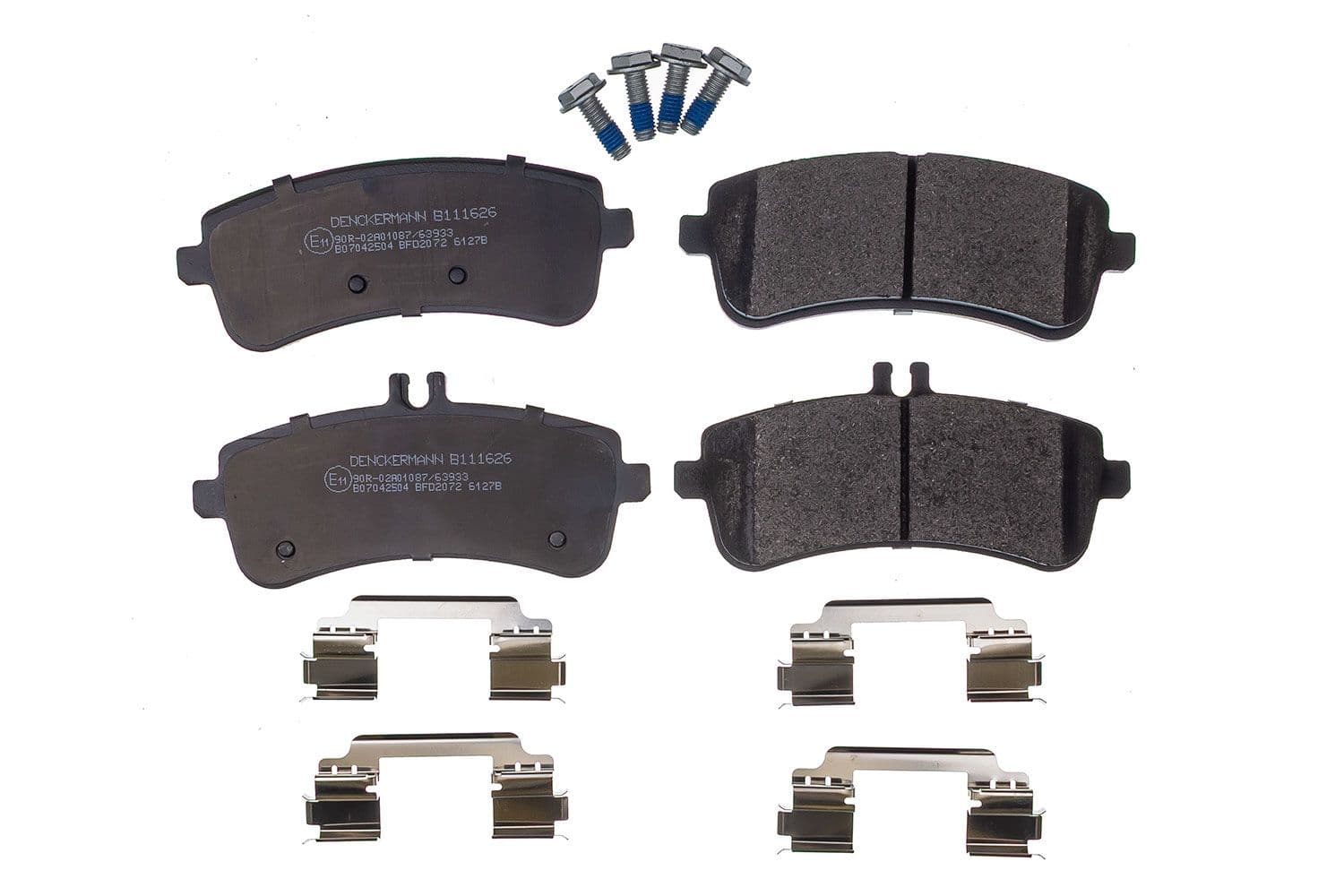 set placute frana,frana disc DENCKERMANN B111626