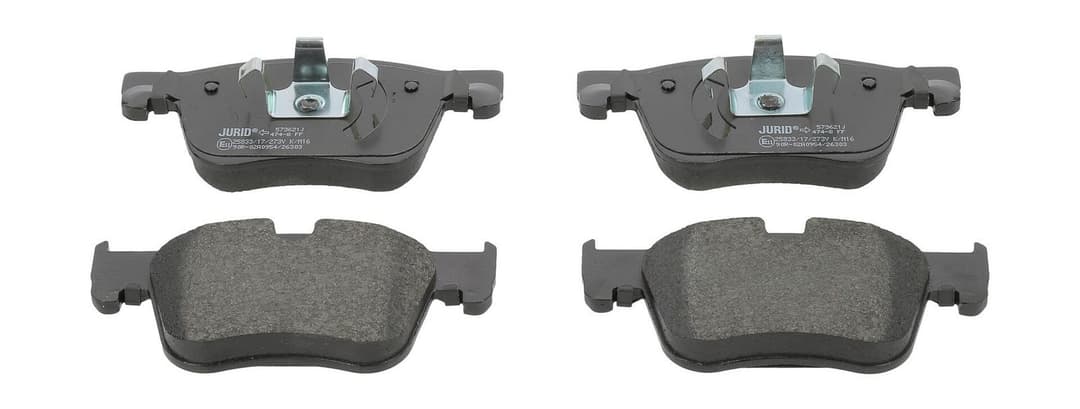 set placute frana,frana disc JURID 573621J