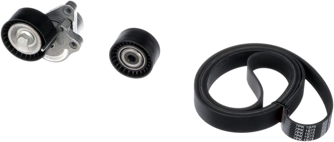 Set curea transmisie cu caneluri GATES Micro-V® K017PK1973