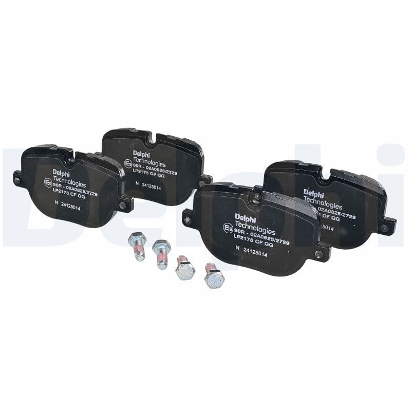 set placute frana,frana disc DELPHI LP2175