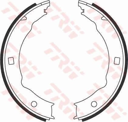 Set saboti frana, frana de mana TRW GS8683