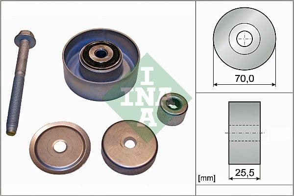 Rola ghidare/conducere, curea transmisie Schaeffler INA 532 0665 10