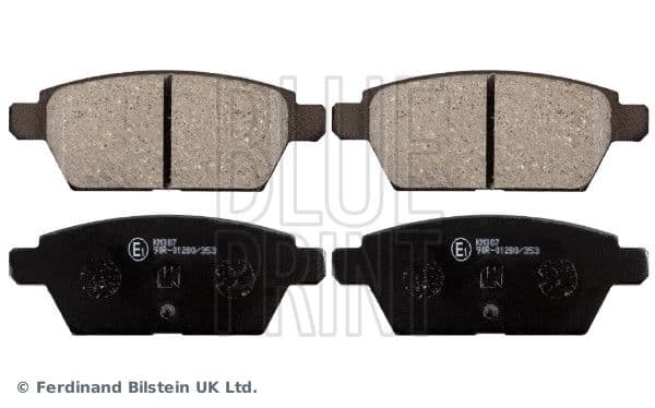 set placute frana,frana disc BLUE PRINT ADM54288