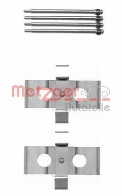 Set accesorii, placute frana METZGER 109-1635