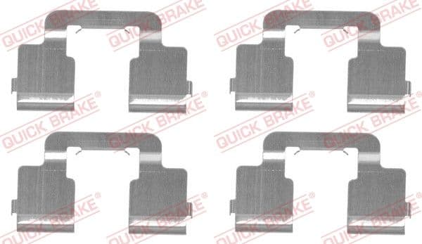 Set accesorii, placute frana QUICK BRAKE 109-1733