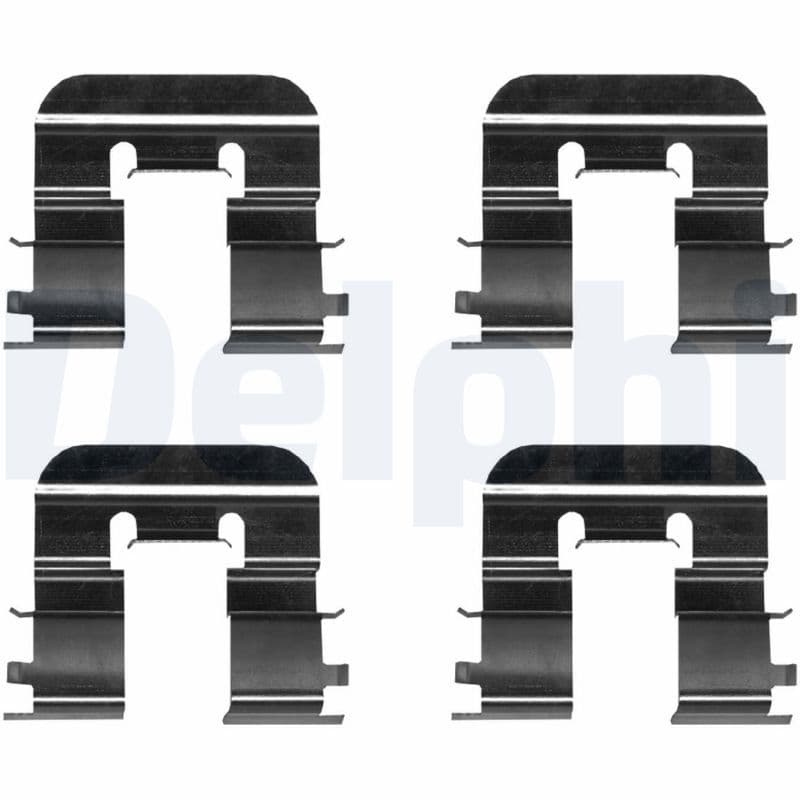 Set accesorii, placute frana DELPHI LX0676