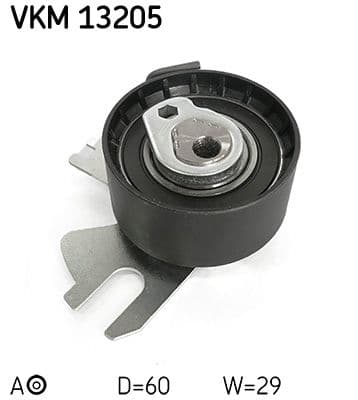 rola intinzator,curea distributie SKF VKM 13205