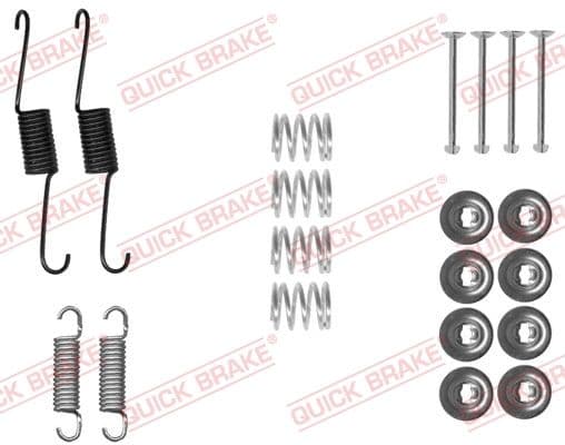Set accesorii, sabot de frana QUICK BRAKE 105-0031
