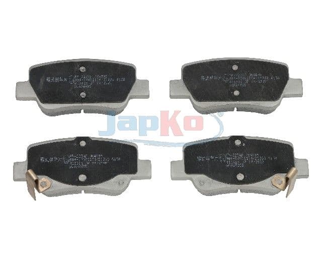 set placute frana,frana disc JAPKO 51223