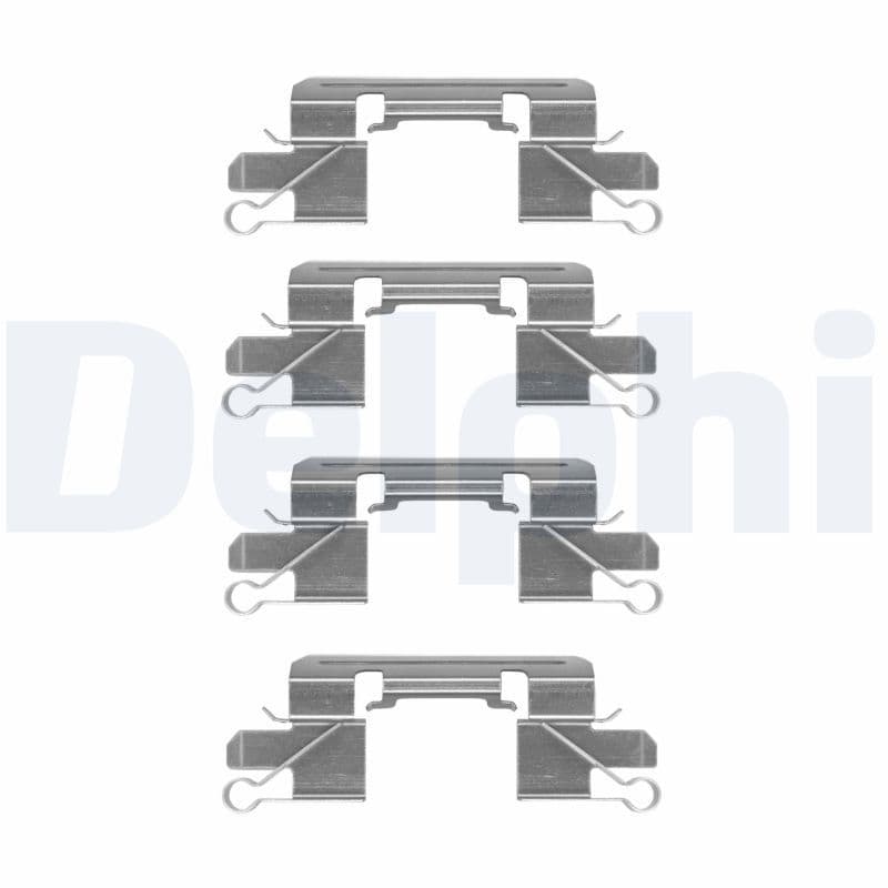Set accesorii, placute frana DELPHI LX0528