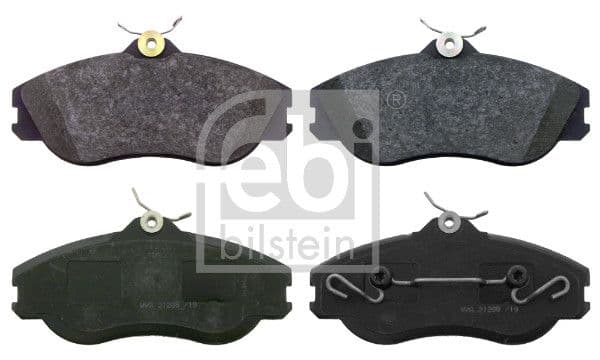 set placute frana,frana disc FEBI BILSTEIN 16310