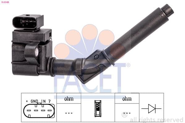 bobina de inductie FACET OE Equivalent 9.6548