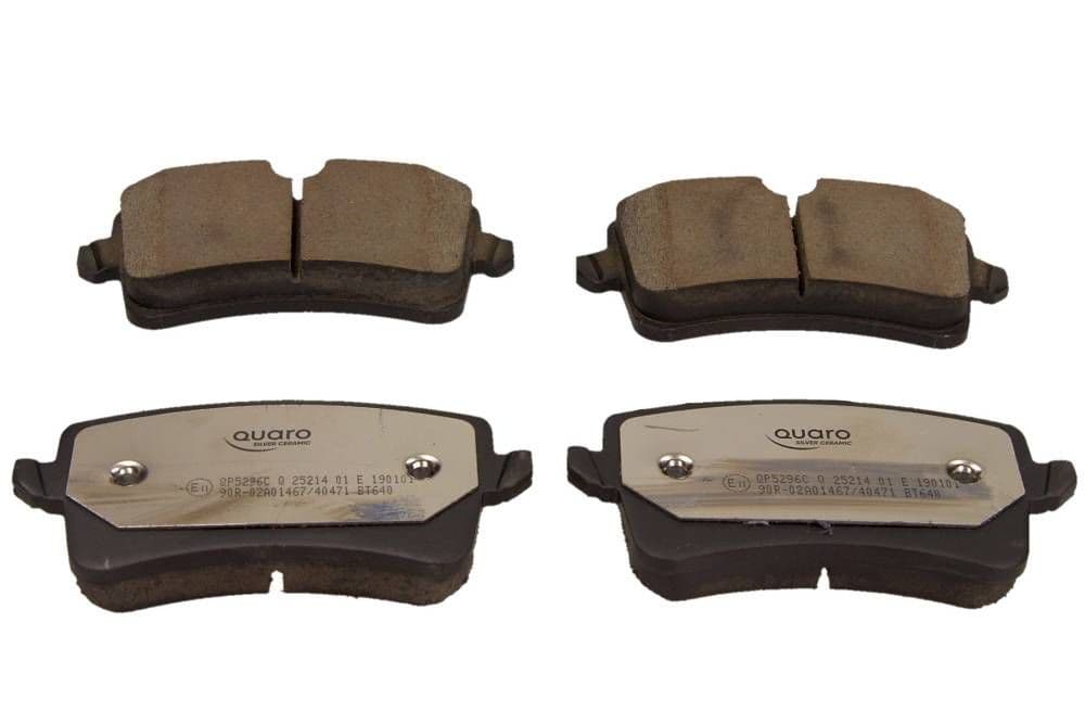 set placute frana,frana disc QUARO SILVER CERAMIC QP5296C