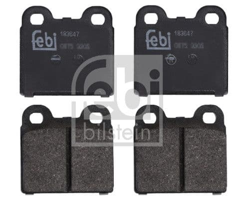 set placute frana,frana disc FEBI BILSTEIN 183647