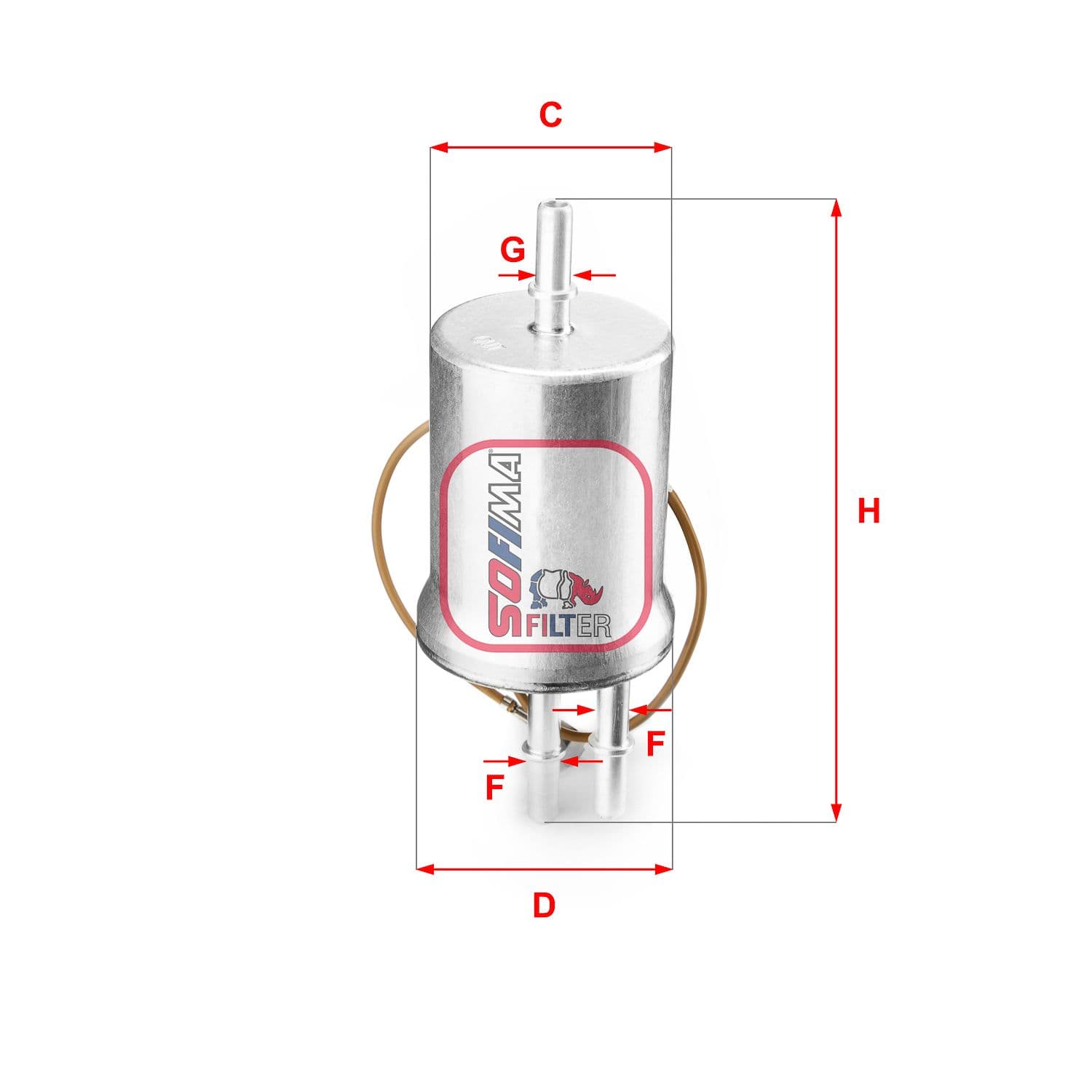 filtru combustibil SOFIMA S 1853 B