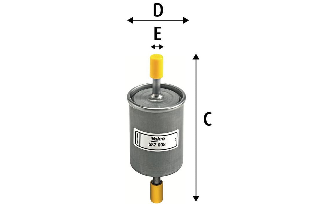 filtru combustibil VALEO 587008