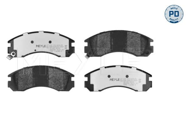 set placute frana,frana disc MEYLE -PD: Advanced performance and design. 025 213 6315/PD