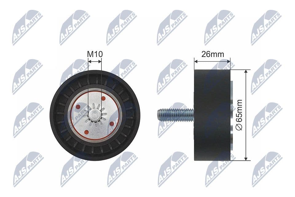 rola intinzator,curea transmisie NTY RNK-PL-028