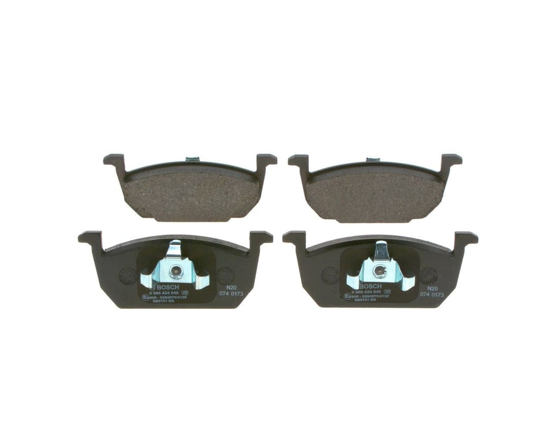 set placute frana,frana disc BOSCH 0 986 424 846