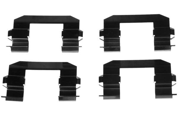 Set accesorii, placute frana TRW PFK492