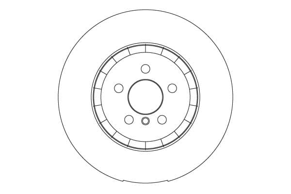 Disc frana TRW SINGLE DF6636S