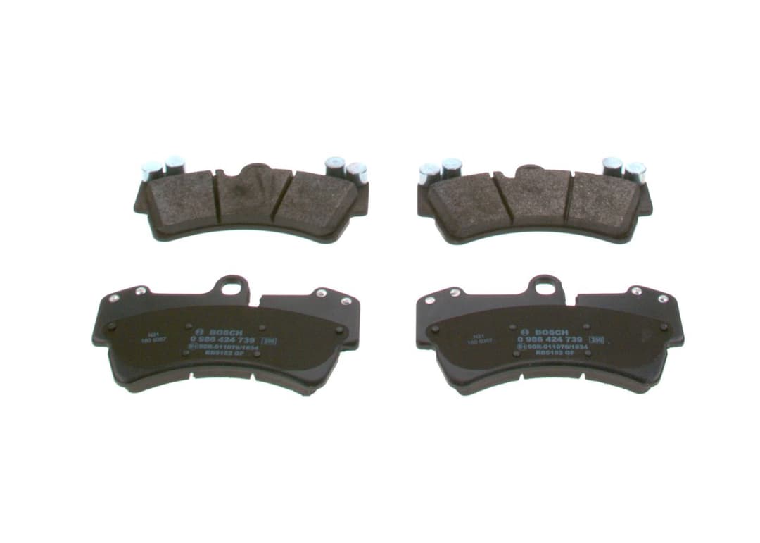 set placute frana,frana disc BOSCH 0 986 424 739