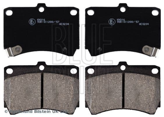 set placute frana,frana disc BLUE PRINT ADM54249