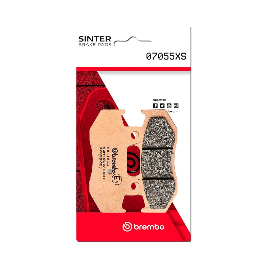 set placute frana,frana disc BREMBO PRIME - Sinter - XS 07055XS