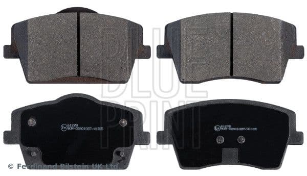 set placute frana,frana disc BLUE PRINT ADF124231