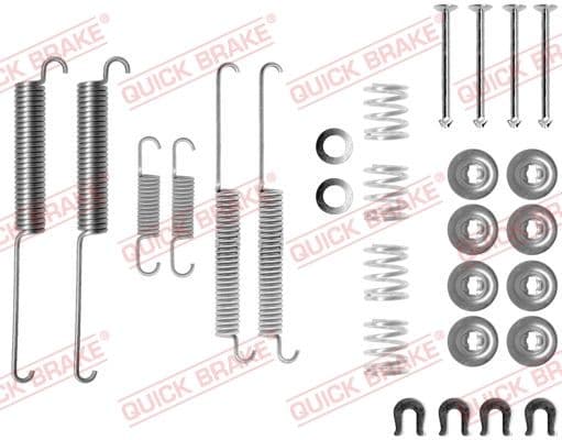 Set accesorii, sabot de frana QUICK BRAKE 105-0787