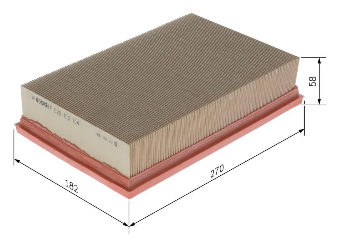 Filtru aer BOSCH F 026 400 104