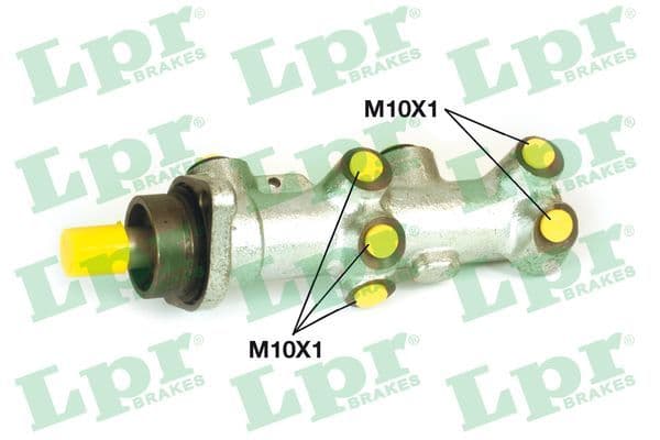 Pompa centrala, frana LPR 1960