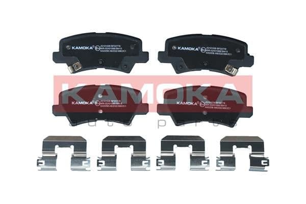 set placute frana,frana disc KAMOKA JQ101026