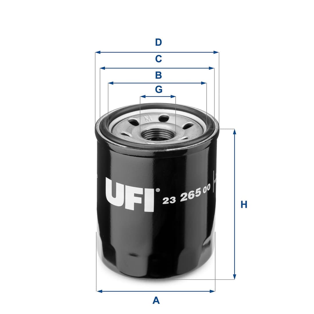 Filtru ulei UFI 23.265.00